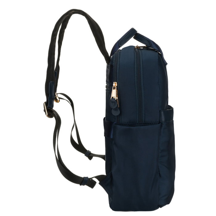 Rucsac de damă bleumarin din nylon cu bretele reglabile și închidere cu fermoar - Peterson PTR-PTN JN-08-9997 NAVY [7]