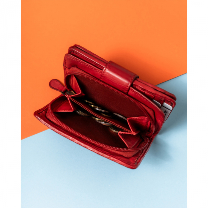 Portofel dama din piele naturala Rovicky PTR-R-N109-ZPT-7361 R [11]
