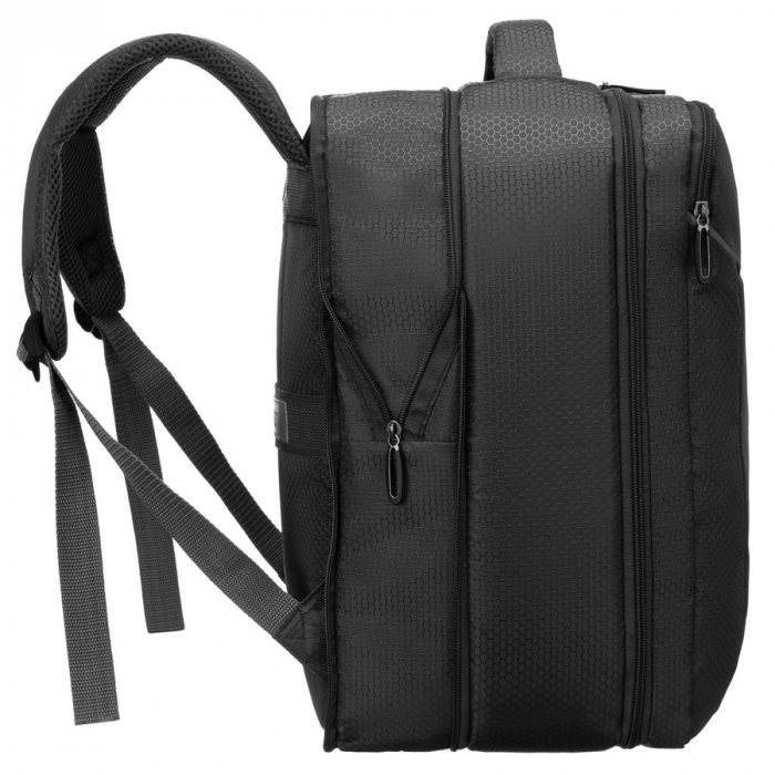 Rucsac de călătorie gri din poliester cu bretele reglabile - Peterson PTR-PTN BOCIAN-6415 D.GR [4]