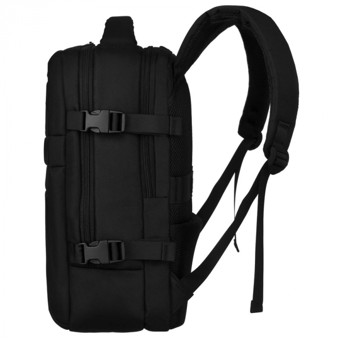 Rucsac negru de călătorie cu , curele reglabile - Peterson PTR-PTN PTY-04-8351 BLAC [6]