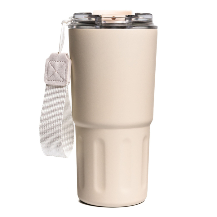 Cană termică bej din oțel inoxidabil - Peterson PTR-PTN KT-01-600 BEIGE [3]