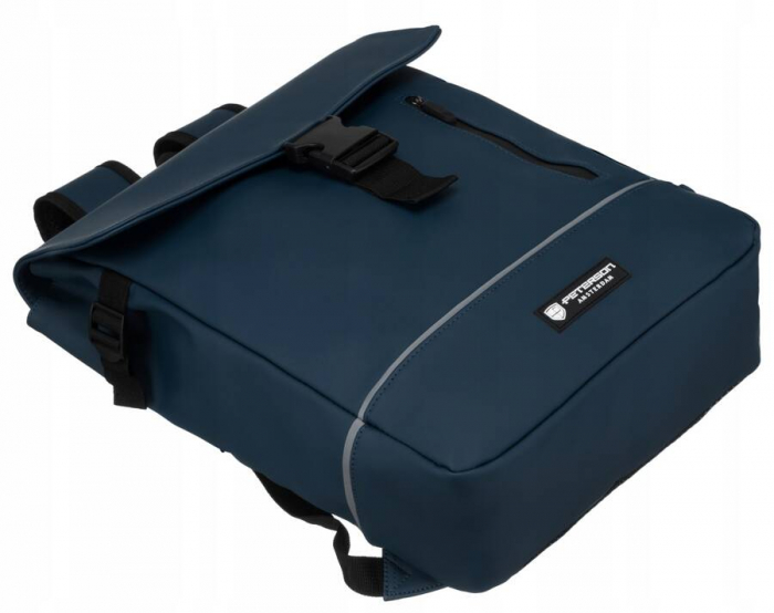 Rucsac solid de oraș din material sintetic cu husă inclusă - Peterson PTR-PTN EB97-6526 NA [8]
