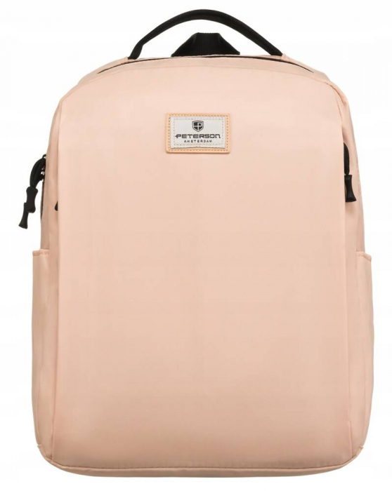 Rucsac mare, încăpător pentru femei, cu spațiu pentru laptop - Peterson PTR-PTN 77707-8315 BEI [2]