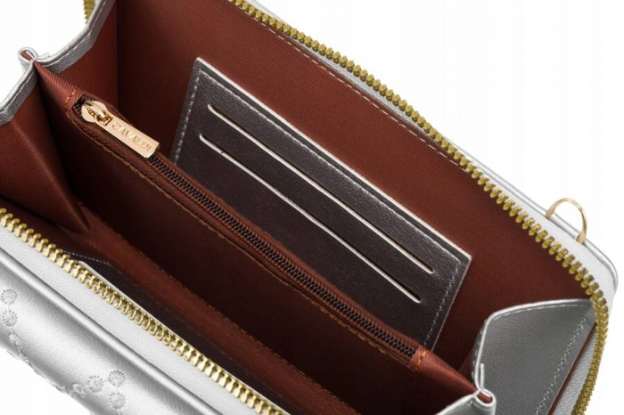 Poșetă-portofel elegant cu curea lungă - 4U Cavaldi PTR-M-13-1293 SI [7]
