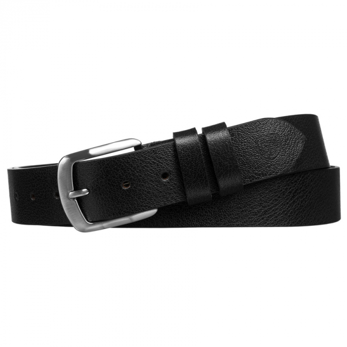 Curea bărbătească din piele neagră cu cataramă clasică - Peterson PTR-PTN LTP-TWT-85 BL [2]