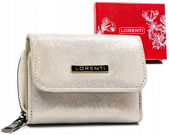 Portofel dama din piele naturala Lorenti PTR-423229-GZ-4607 GOLD [1]