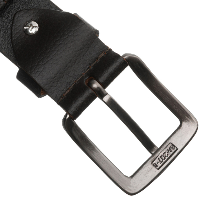 Curea bărbătească clasică maro din piele naturală cu cataramă tradițională - Peterson PTR-PTN LTP-28 [3]