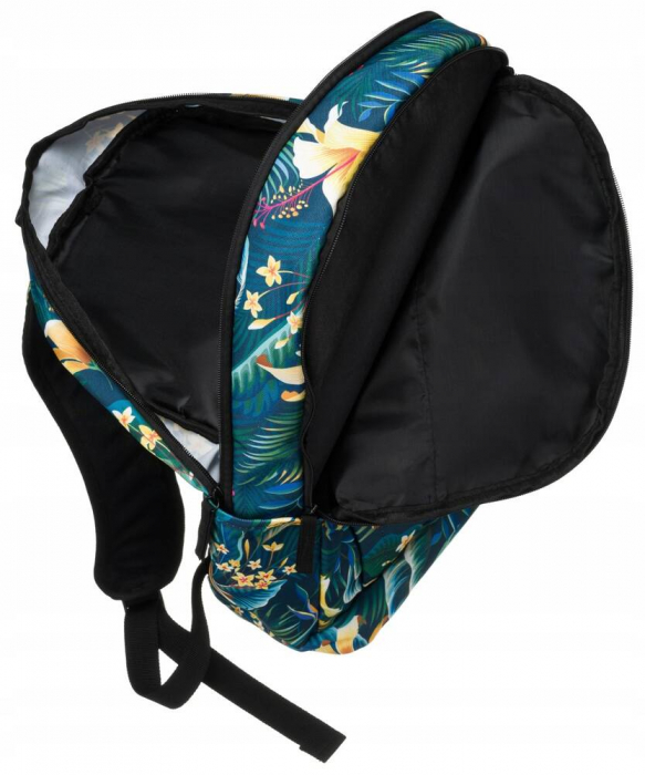 Rucsac clasic de damă din poliester cu model de plante - Rovicky PTR-R-PST-9336 09 [8]
