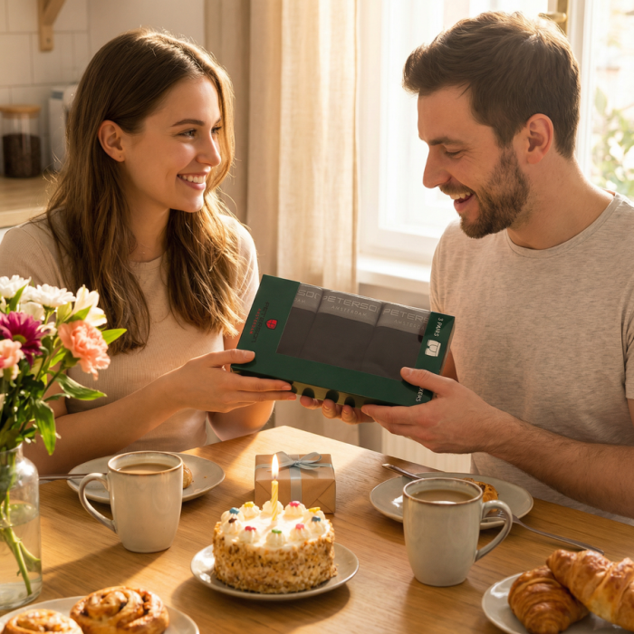 Set boxeri bărbați, mărime M, chiloți negri, din bumbac, set de 3 perechi - Peterson PTR-PTN MY-3-B01M-BL [14]