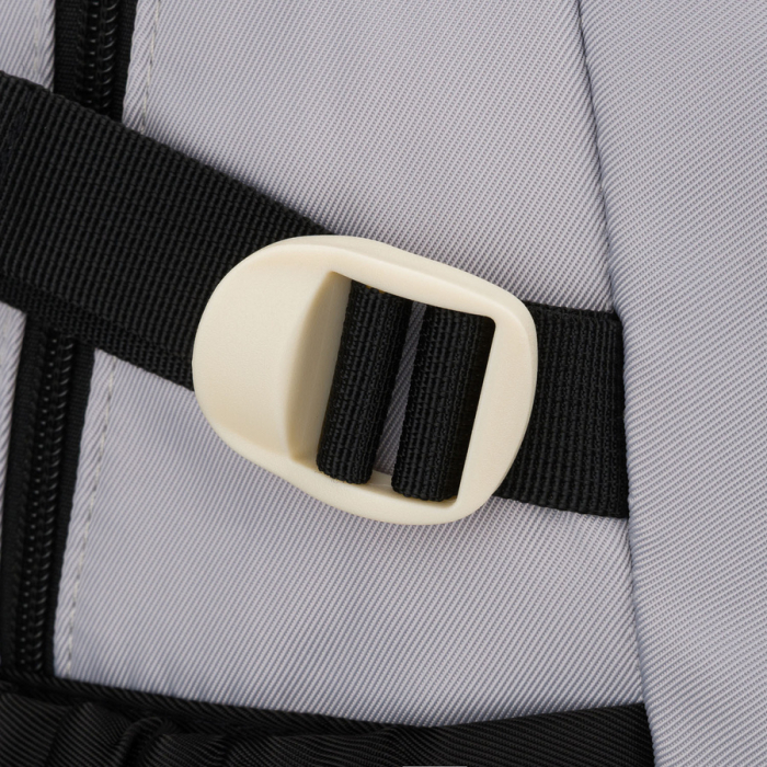 Rucsac școlar gri și negru din poliester cu husă suplimentară - Peterson PTR-PTN 8610-1334 GRAY [13]