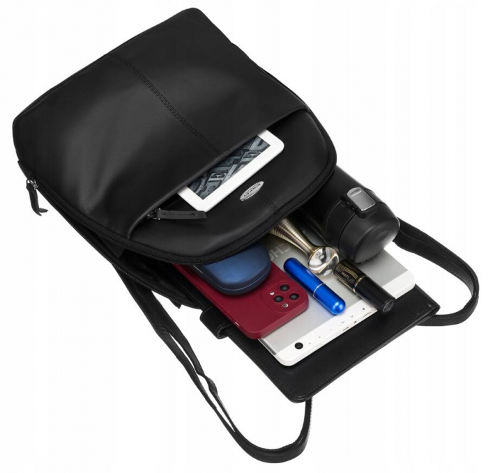 Rucsac mic, din piele, pentru femei - Rovicky PTR-R-311-22-NS-0867 BL [6]