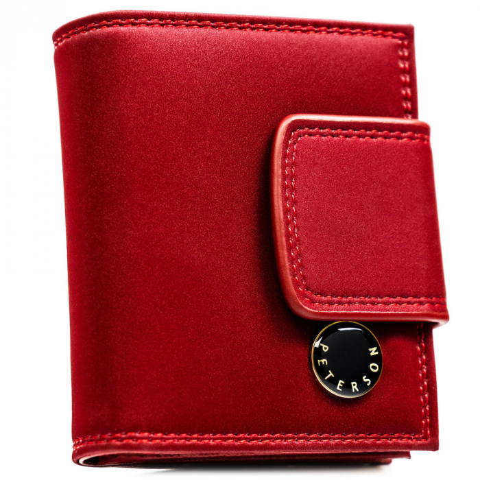 Portofel din piele pentru femei Peterson PTR-PTN PS329-HNL RED [2]