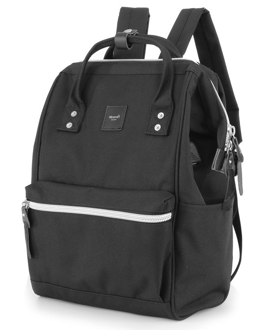 Rucsac negru, practic și spațios pentru laptop, cu port USB - Himawari PTR-1881-05(1) [6]