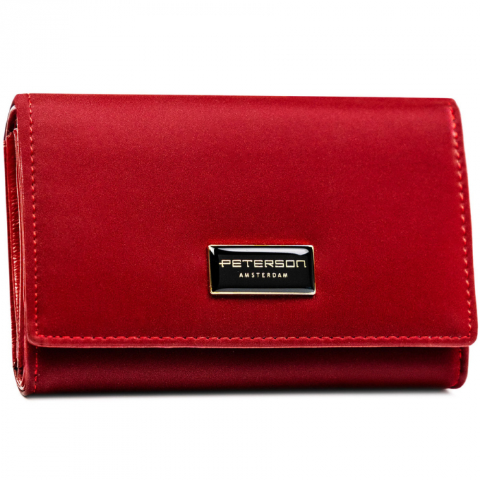 Portofel dama din piele Peterson PTR-PTN PS112-HNL RED [1]