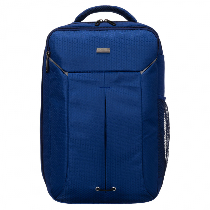 Rucsac bleumarin din poliester cu bretele de umăr respirabile - Peterson PTR-PTN BOCIAN-6453 NAVY [2]