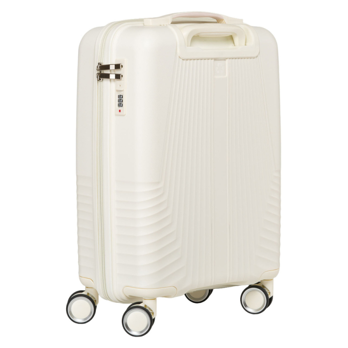 Valiză de cabină bej cu mâner telescopic - Peterson PTR-PTN PP-09-W-S-1440 B [3]