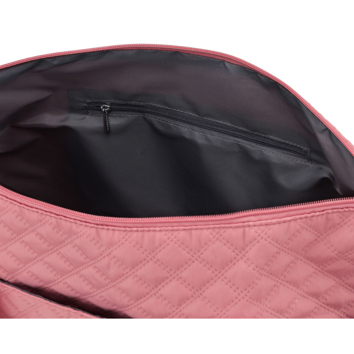 Geantă de antrenament din poliester roz, cu mânere confortabile - Peterson PTR-PTN PIK-02-8595 PINK [15]