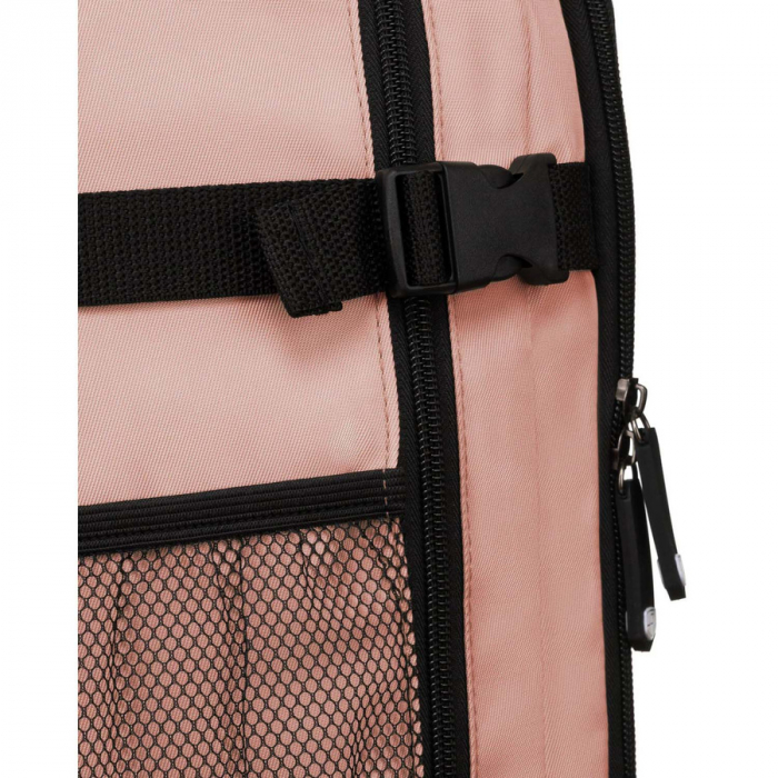 Rucsac spațios, pentru cabină de călătorie, cu port USB în culoarea roz - Peterson PTR-PTN APP-6653 PINK [14]