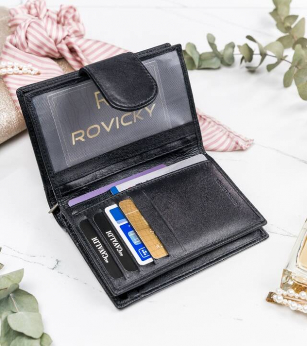 Portofel dama din piele naturala Cavaldi RD-09-GCL-2524 BL [6]