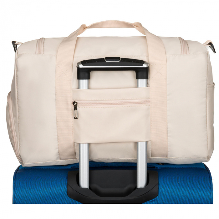 Geantă de voiaj sport din poliester bej, cu două compartimente - Peterson PTR-PTN 23032-8267 BEIGE [6]