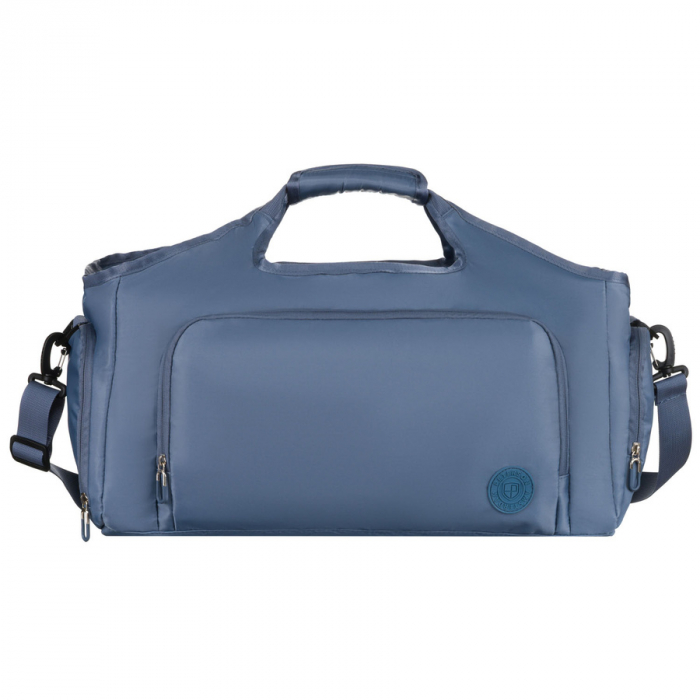 Geantă de călătorie albastră pentru weekend cu suport pentru valiză - Peterson PTR-PTN 24480 BLUE-BLUE [2]