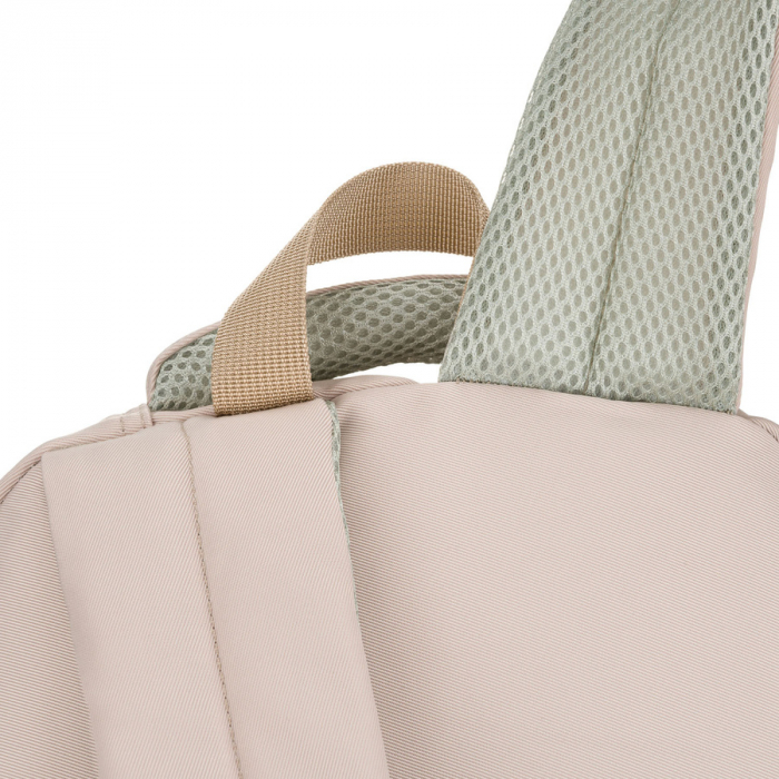 Rucsac școlar bej, la modă, din poliester, cu bretele reglabile - Peterson PTR-PTN 8594-1389 BEIGE [18]