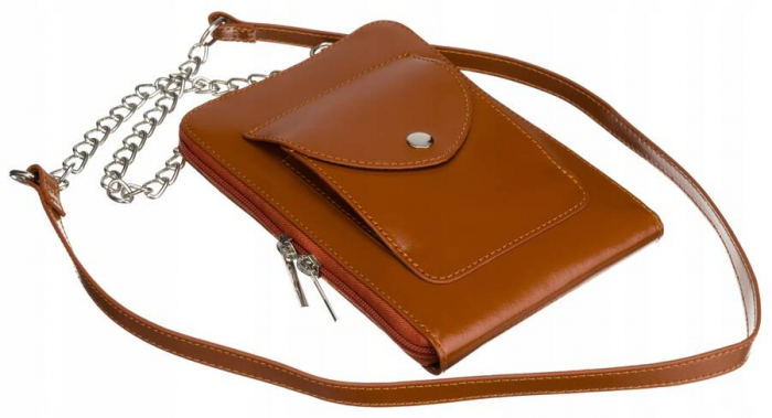 Mini geanta de dama din piele naturala PTR-4822-SB-4660 CAMEL [7]