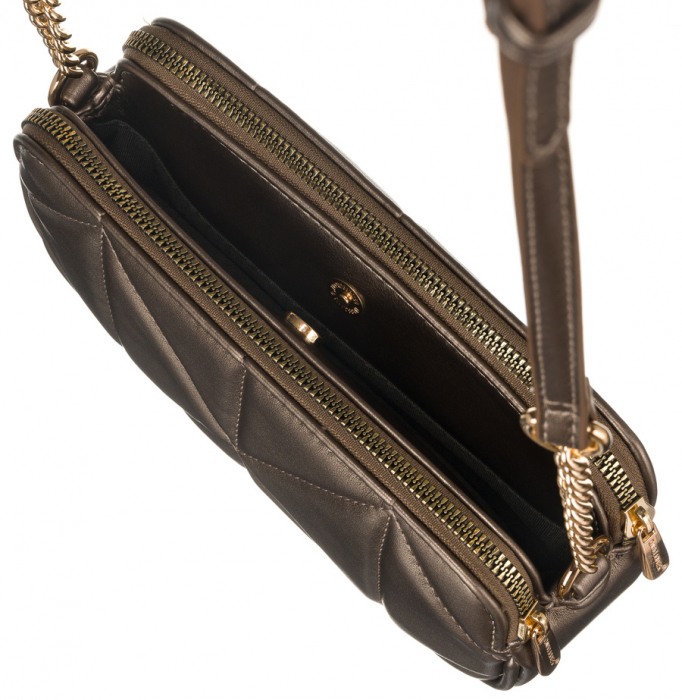 Geanta de dama eleganta, matlasata, din piele ecologica - David Jones PTR-CM6792 D.SI [5]