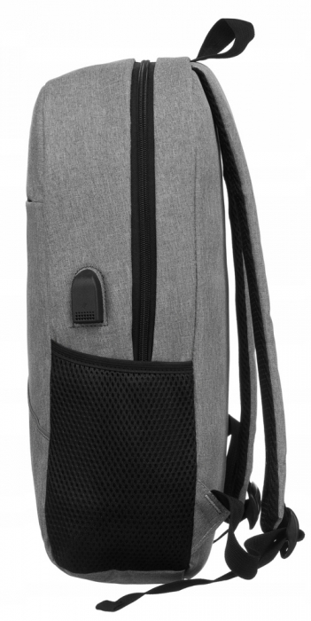 Rucsac mare pentru laptop , cu port USB - Peterson PTR-PTN 32702-6601 D GRA [3]