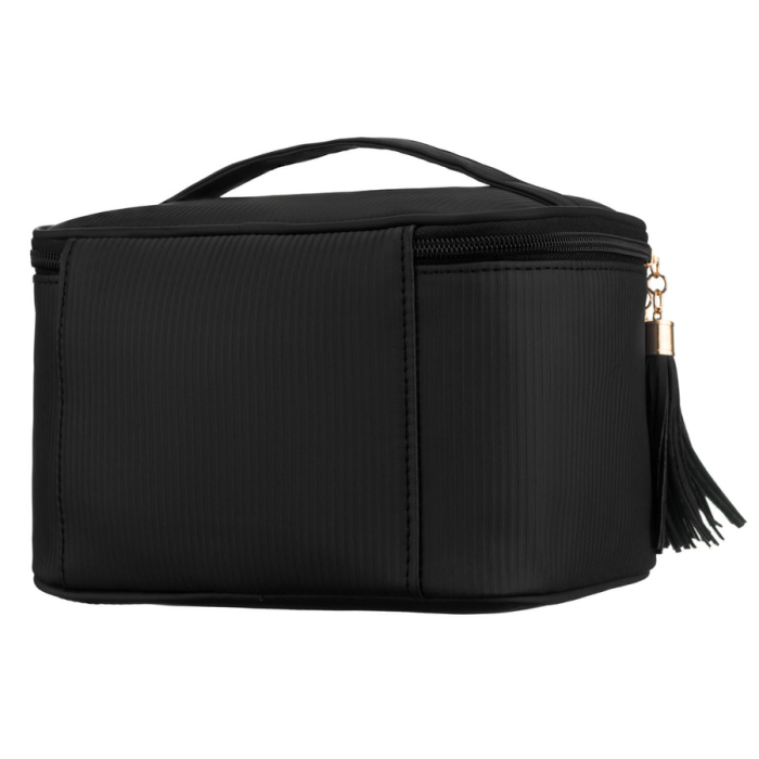 Geantă cosmetică neagră din material sintetic cu mâner practic - Peterson PTR-PTN KOS-DA-11P BLACK [3]