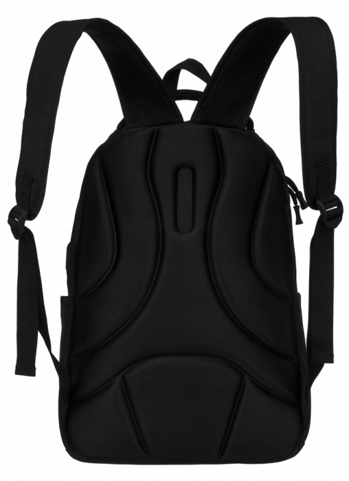 Rucsac negru pentru școală cu port USB - Peterson PTN 77711-6661 BL [4]