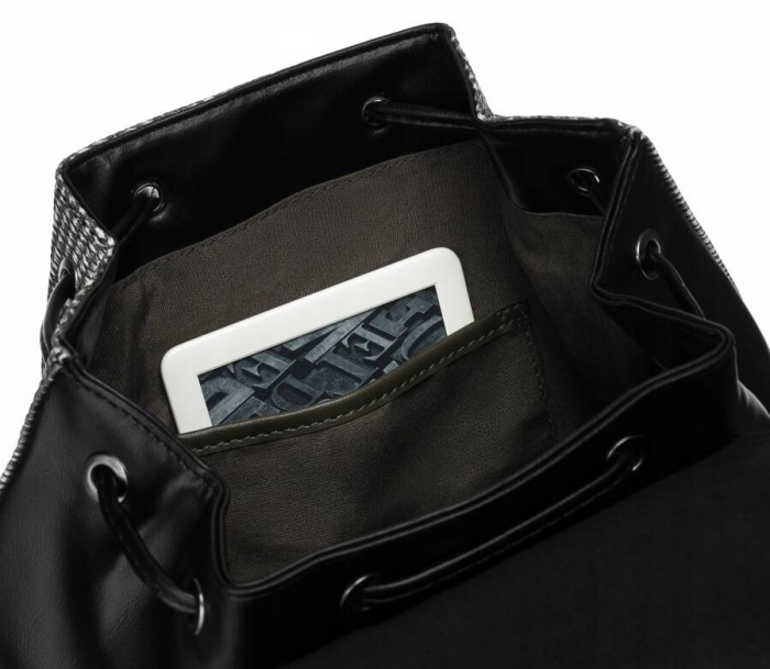 Rucsac elegant de dama din piele ecologica - David Jones PTR-6875-3 BL [7]