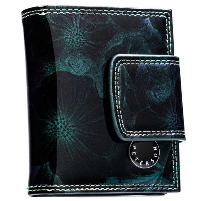 Portofel dama din piele naturala Peterson PTR-PTN PS329-FDS GREEN [2]