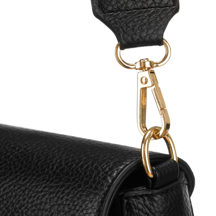 Geantă de umăr neagră pentru femei din piele ecologică cu husă inclusă - Peterson PTN TOR-ALE-22-5128 [5]