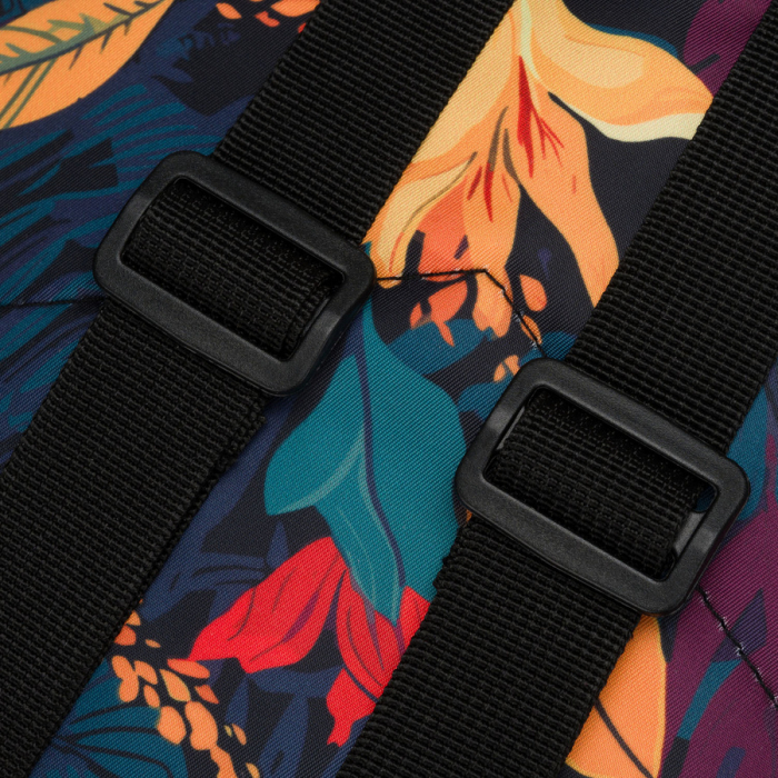 Rucsac de oraș pentru femei cu bretele reglabile, decorat cu un model floral - Rovicky PTR-R-PL15601-8930 13 [7]