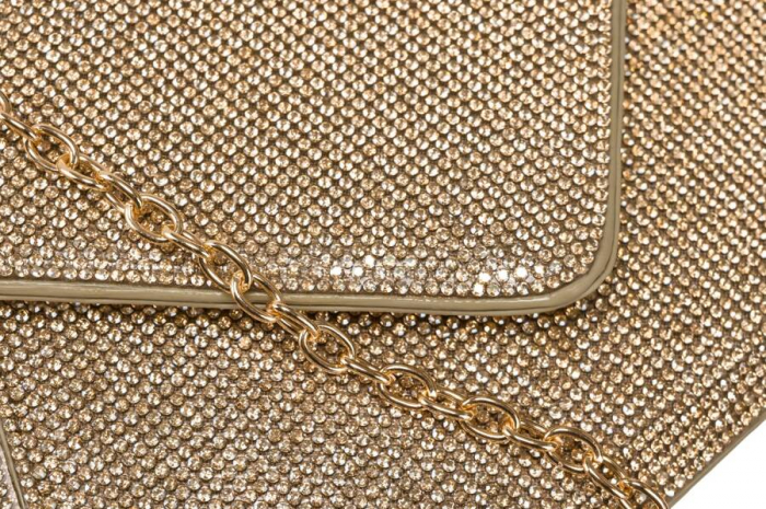 Geantă clutch de damă elegantă pe lant - Peterson PTR-PTN XS101-8702 GOLD [4]