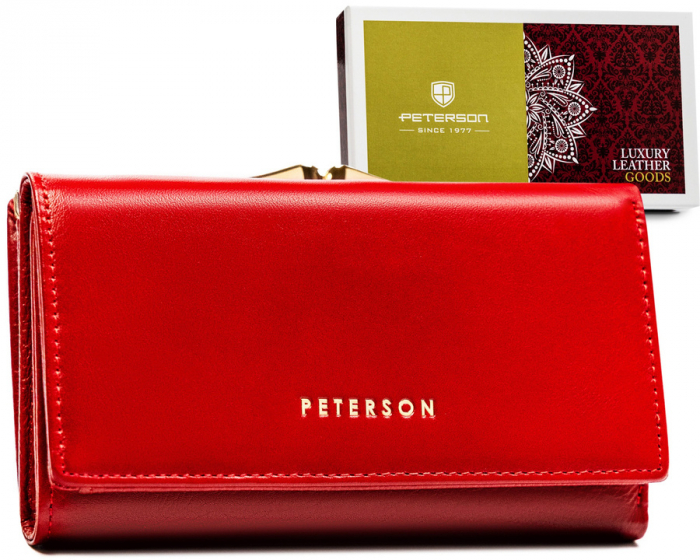 Portofel dama din piele naturala Peterson PTR-PTN 55020-SGN-8447 R [1]