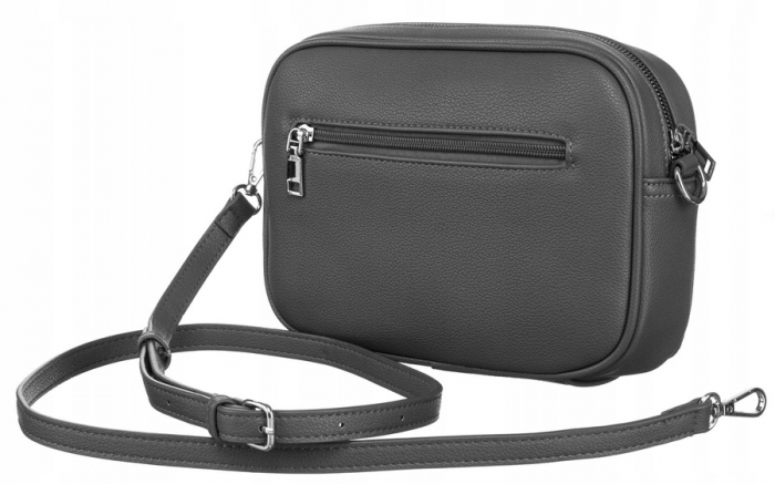 Geanta messenger dama din piele ecologica - Rovicky PTR-R-074-01-0539 GRA [3]