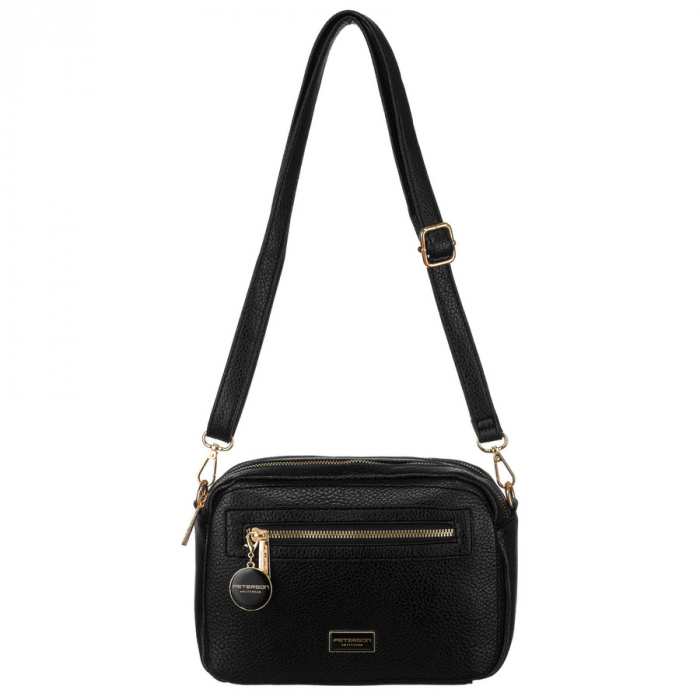 Geantă de damă cu accesorii argintii - David Jones PTR-6835-1 CO [5]