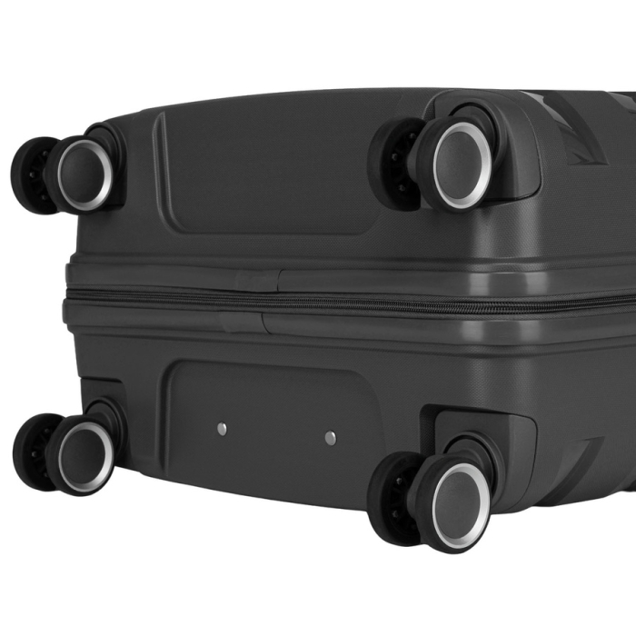 Valiză mică de cabină din polipropilenă, de culoare gri - Peterson PTR-PTN HPP-01-W-S-1808 [13]