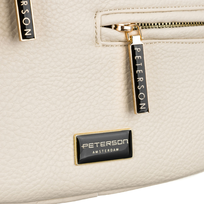 Geantă elegantă de damă din piele ecologică tip borseta - Peterson PTR-PTN MIS-04-3629 L.BE [8]