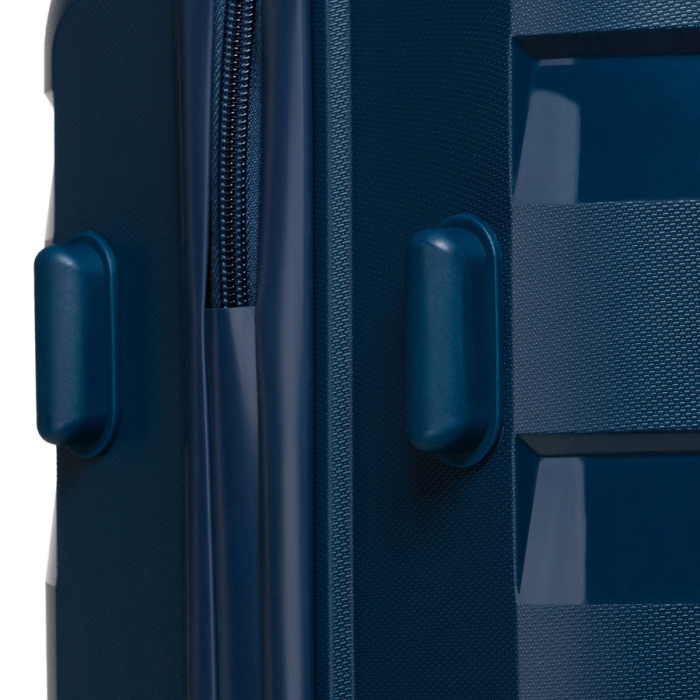 Valiză mare din polipropilenă, bleumarin, cu roți pivotante - Peterson PTR-PTN HPP-01-W-L-1747 [14]