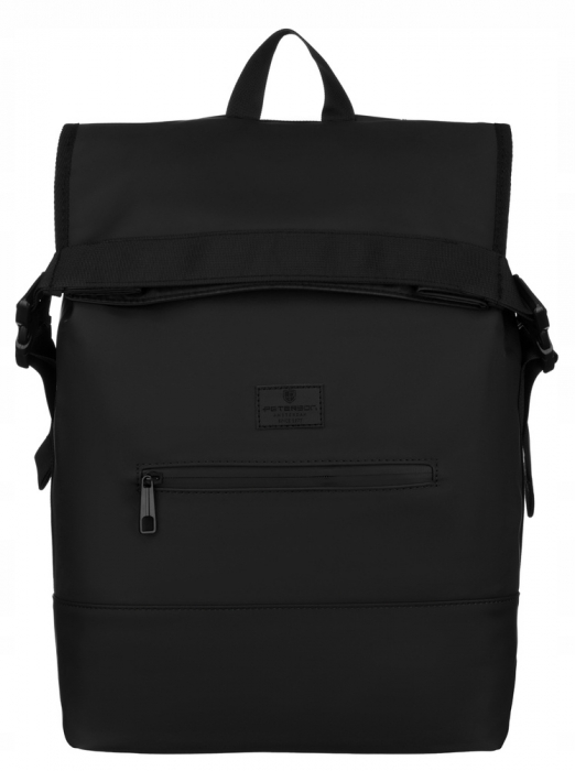 Rucsac negru impermeabil cu cataramă - Peterson PTR-PTN BERLIN-9077 BL [3]