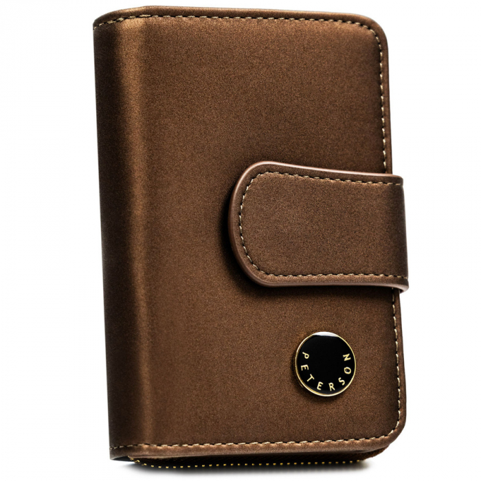 Portofel din piele pentru femei Peterson PTR-PTN PS115-HNL BROWN [2]