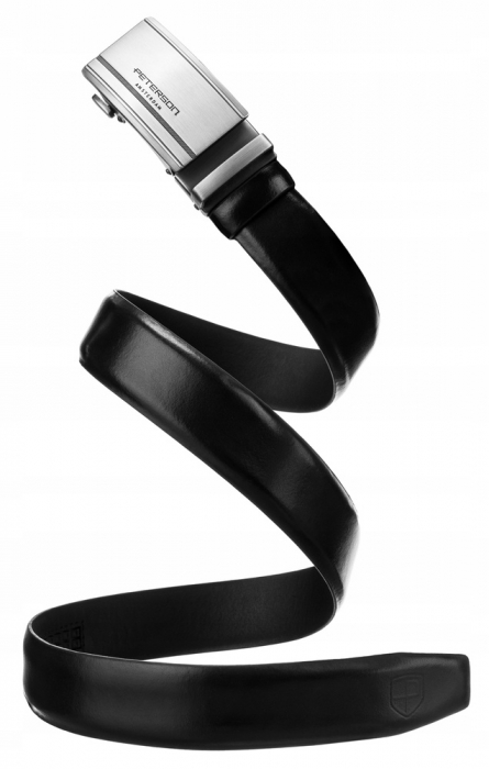 Curea barbati din piele naturala Peterson PTR-PTN A006 BL [6]