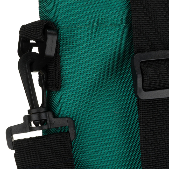 Geantă mare de damă, din poliester, verde închis, cu mânere și curea detașabilă - Peterson PTR-PTN TZ15605D-1006 D. [5]