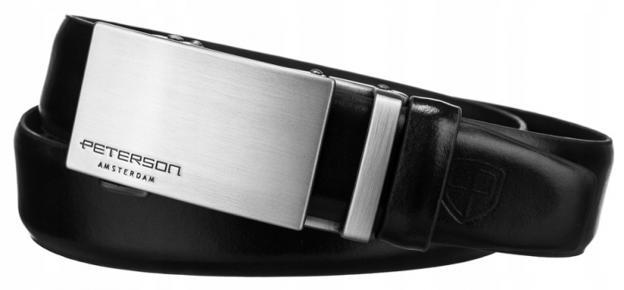 Curea barbati din piele naturala Peterson PTR-PTN A005 BL [2]