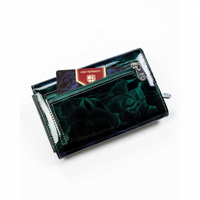Portofel dama din piele naturala Peterson PTR-PTN PS112-FDS GREEN [7]