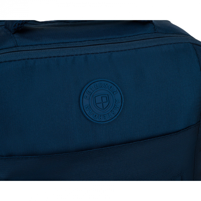 Rucsac de călătorie bleumarin cu port USB - Peterson PTR-PTN 24421-5098 NAVY [19]