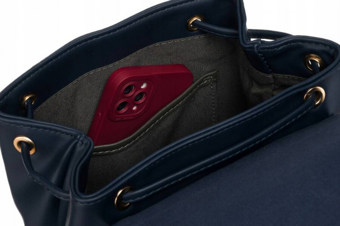 Rucsac urban de dama cu clips din piele ecologica - David Jones PTR-6865-3 NA [5]